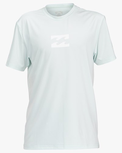 Billabong (2-7) All Day Wave Loose Fit Short Sleeve Surf Tee Seaglass | UJZFE8390