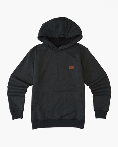 Billabong (2-7) Hudson Pullover Hoodie Black | ZVFTG7820