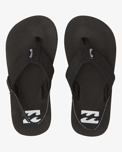 Billabong (2-7) Stoked Sandals Black | DRVSK2658