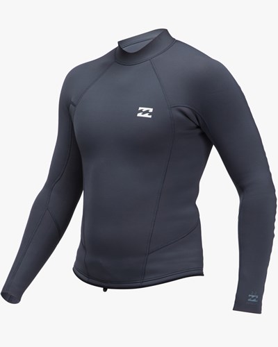 Billabong 2mm Absolute Long Sleeve Wetsuit Jacket Graphite | SIUNF7902