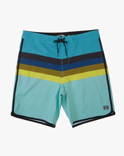 Billabong 73 Spinner Lo Tide Boardshorts 19" Neon Blue | MOSKQ4839