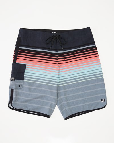 Billabong 73 Stripe Pro Boardshorts 20" Charcoal | BHAOQ8163