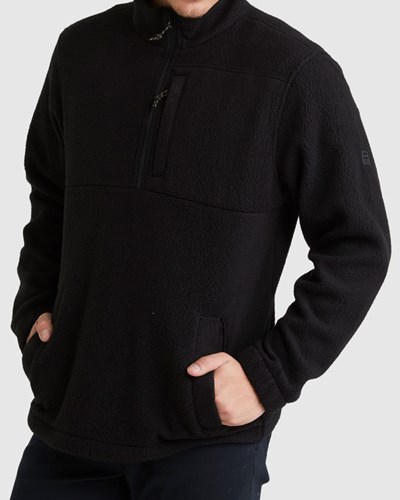 Billabong A/Div Boundary Half-Zip Mock Neck Pullover Stealth | MJSUR6372