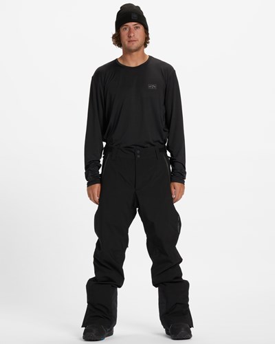 Billabong A/Div Compass 15K Insulated Snow Pants Black | ZCQYP0167