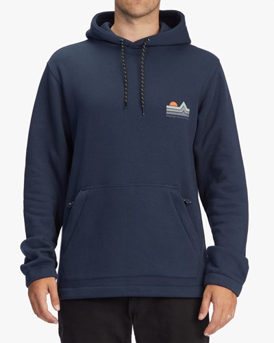 Billabong A/Div Compass Pullover Hoodie Nite | NBTHU5306