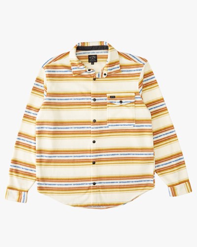 Billabong A/Div Furnace Flannel Shirt Birch | EGKVY0491