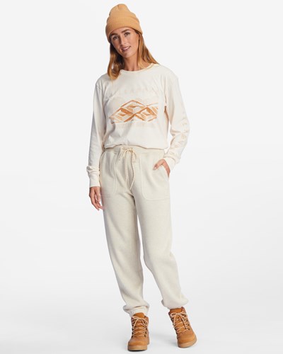 Billabong A/Div Highway Sweatpants Heather Oatmeal | BCZRY4165