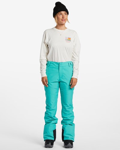 Billabong A/Div Malla Insulated Snow Pants Seagreen | VQAOU5983