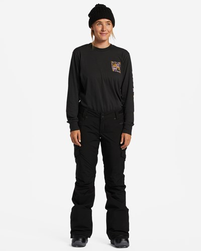 Billabong A/Div Nela 45K Insulated Snow Pants Black | WGFOV3612