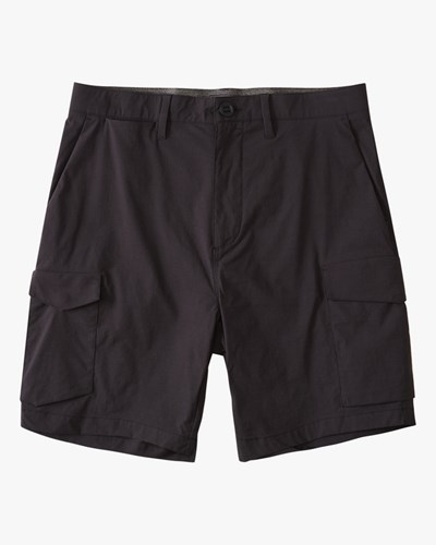 Billabong A/Div Surftrek Cargo Shorts 19" Black | ZPTNX7834