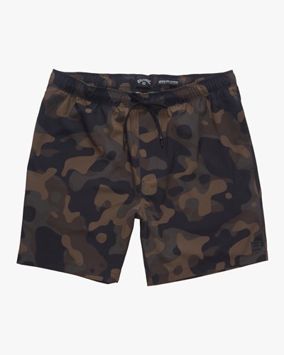 Billabong A/Div Surftrek Elastic Shorts 17" Blur Camo | AIKEO3541