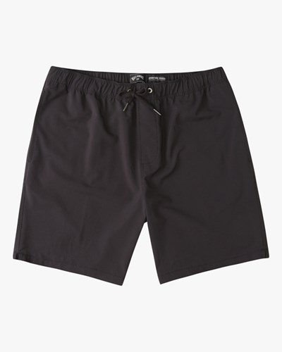 Billabong A/Div Surftrek Elastic Shorts 17" Black | EXIYS3098