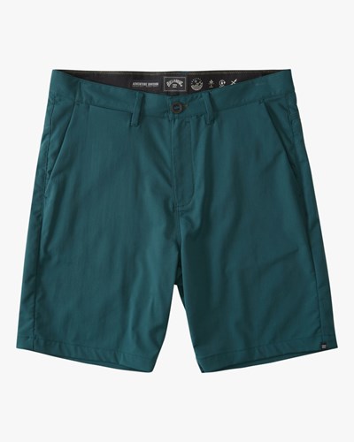 Billabong A/Div Surftrek Journey Shorts 20" Dark Seagreen | DTRIL8513