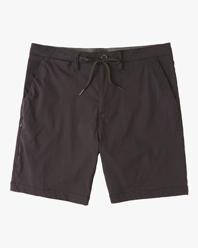 Billabong A/Div Surftrek Plus Shorts 19" Black | OADUN0937