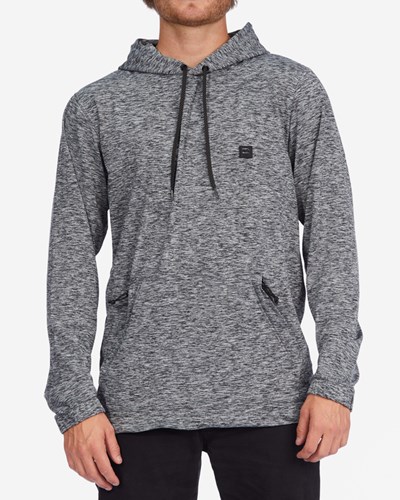 Billabong A/Div Surftrek Pullover Hoodie Grey Heather | KQSZU1394