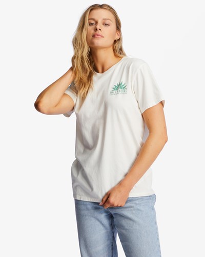 Billabong A/Div Tee Short Sleeve UPF 50 T-Shirt Fresh Powder | JBALC5910