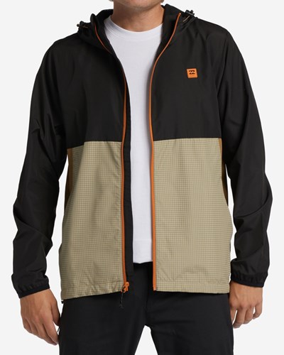 Billabong A/Div Transport Windbreaker Jacket Clay | MGJHW5621