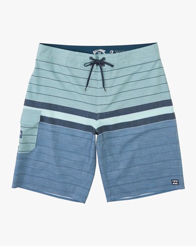 Billabong All Day Heather Stripe Pro Boardshorts 20" Sage | JCKGD9453