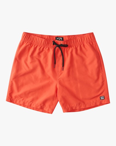 Billabong All Day Layback Boardshorts 16" Red Hot | NVDPS9810