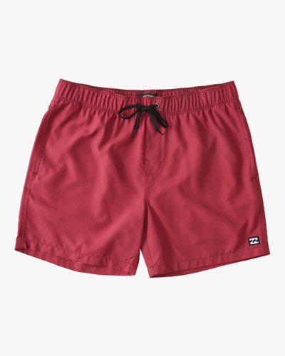 Billabong All Day Layback Boardshorts 16" Beet | YXBOD8532