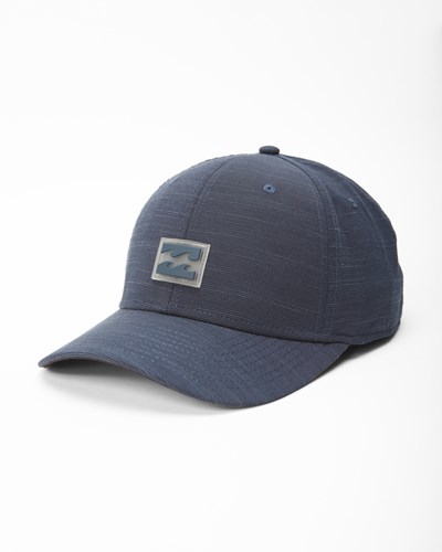 Billabong All Day Stretch Fit Hat Navy Blue | PJZYS3289