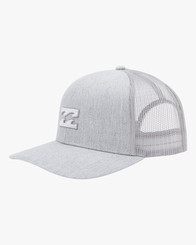 Billabong All Day Trucker Hat Grey Heather | ILHCW4965