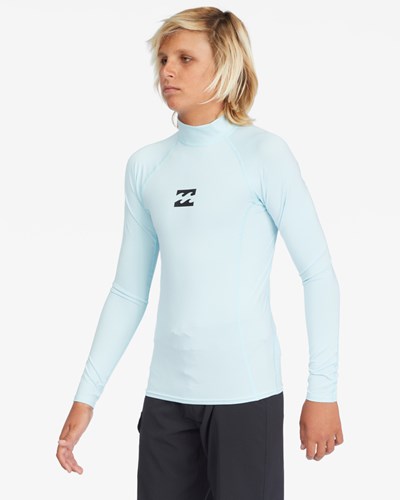 Billabong All Day Wave Performance Fit Long Sleeve Rashguard Coastal | IWGBK0132