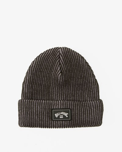 Billabong Arch Patch Knit Beanie Black | CZGSQ5086