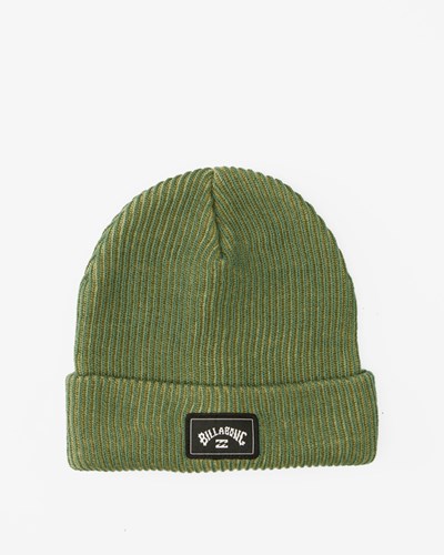 Billabong Arch Patch Knit Beanie Evergreen | SOPHX4510