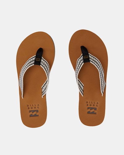 Billabong Baja Sandals Black/Tan | WFVUE7931