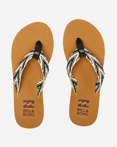 Billabong Baja Sandals True Black | QUWCH7519