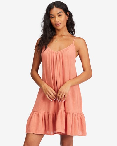 Billabong Beach Vibes Beach Cover-Up Terracotta | KZJUR2809