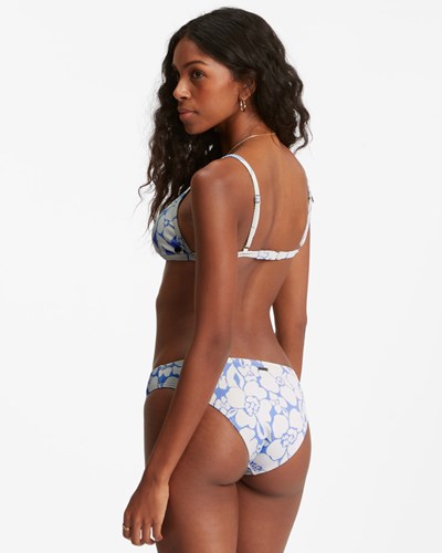 Billabong Beyond The Blue Lowrider Bikini Bottoms Salt Crystal | IHFER2139