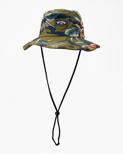 Billabong Big John Print Surf Safari Hat Jungle | WRBQI3952