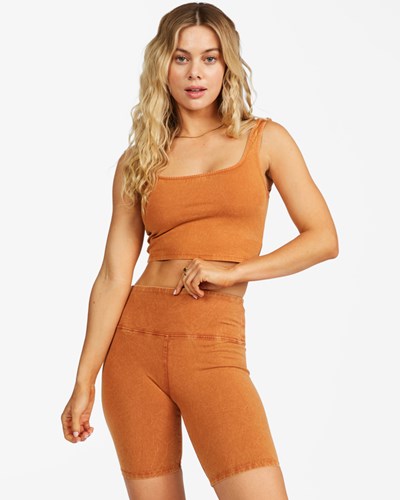 Billabong Biker Babe Shorts Toffee | VPRGX4239