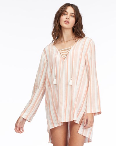 Billabong Blue Skies Mini Beach Cover-Up Terracotta | GMDYC5408