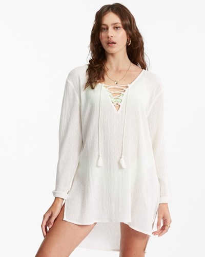 Billabong Blue Skies Mini Beach Cover-Up Salt Crystal | RKVXZ3605