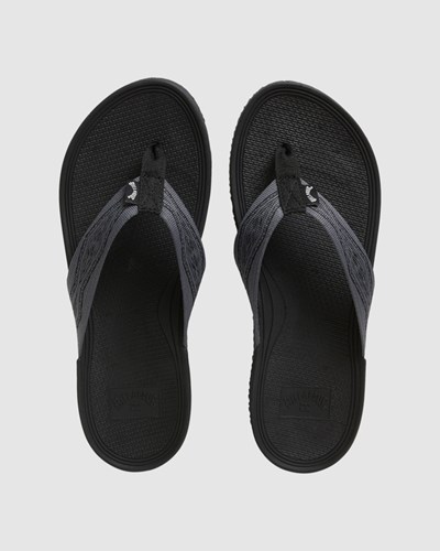 Billabong Brunswick Woven Sandals Asphalt | VDBKH1063