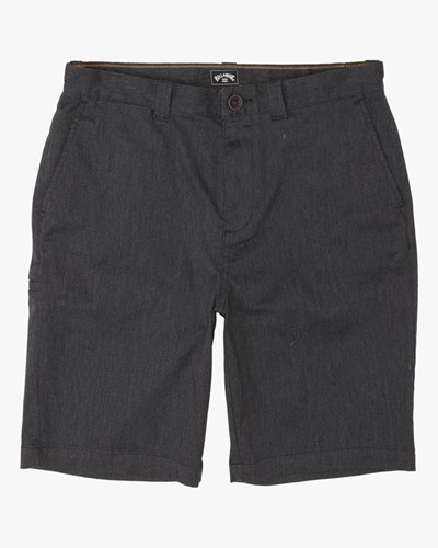 Billabong Carter Stretch Shorts 21" Black Heather | GMQEY1325