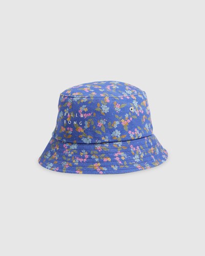 Billabong Chiquita Bucket Hat Blue | QCNDE5310