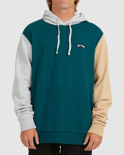 Billabong Colorblock Pop Pullover Hoodie Multi | ZWCLQ4350