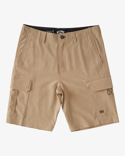 Billabong Combat BBO Submersible Walkshorts 21" Gravel | EKZYJ5391