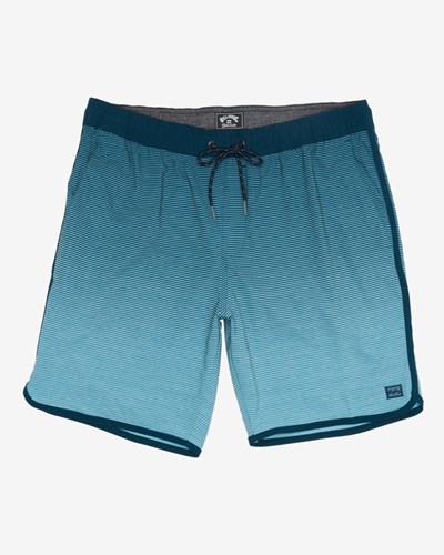 Billabong Crossfire Elastic '73 Submersible Shorts 18" Blue | CUSDV5279