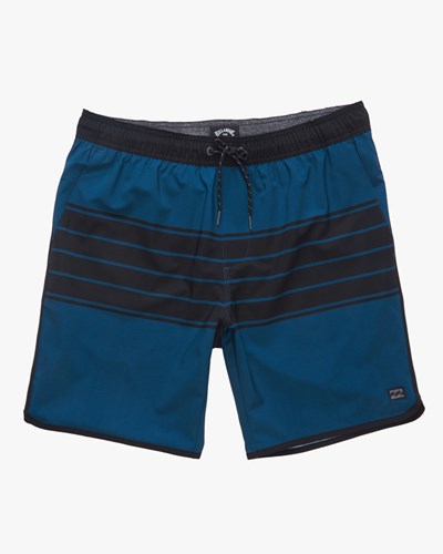 Billabong Crossfire Elastic '73 Submersible Shorts 18" Dark Blue | PNMUQ5631