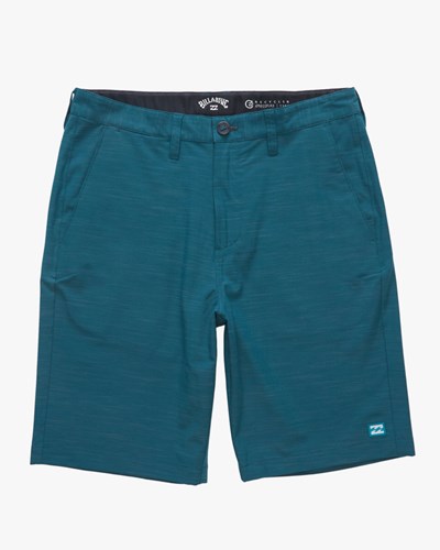 Billabong Crossfire Slub Submersible Shorts 21" Real Teal | MLVOA8079