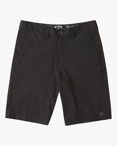 Billabong Crossfire Slub Submersible Shorts 21" Black | THCZY9160