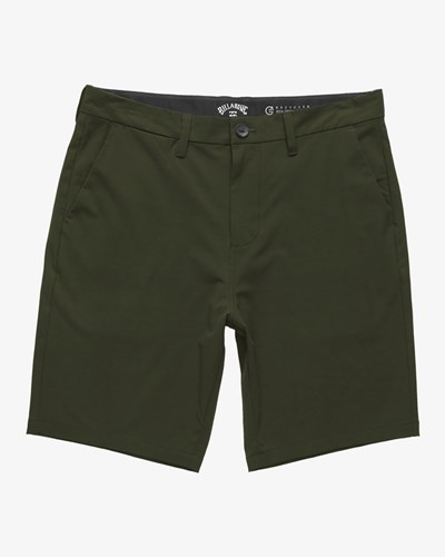 Billabong Crossfire Solid Submersible Shorts 20" Military | REYZJ0213