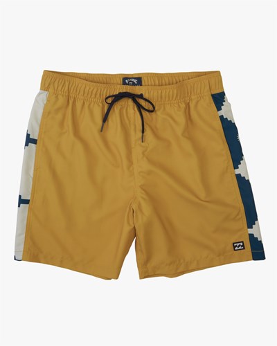 Billabong D Bah Layback Boardshorts 17" Gold | EMYNW0651