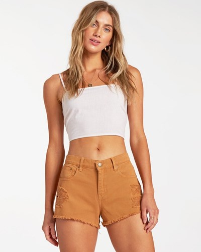 Billabong Drift Away Frayed Shorts Canyon | EAPDC4068