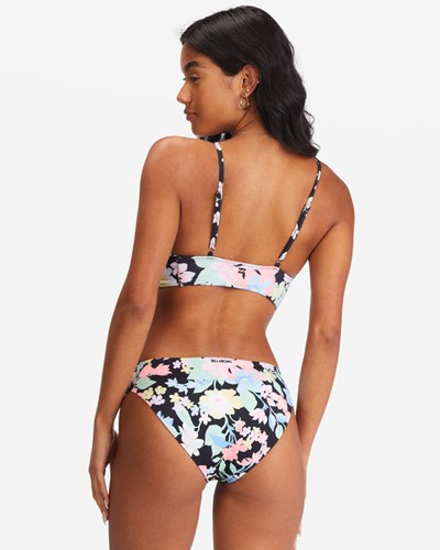 Billabong Feelin Tropical Lowrider Reversible Low Rise Bikini Bottoms Multi | WJAVE7359